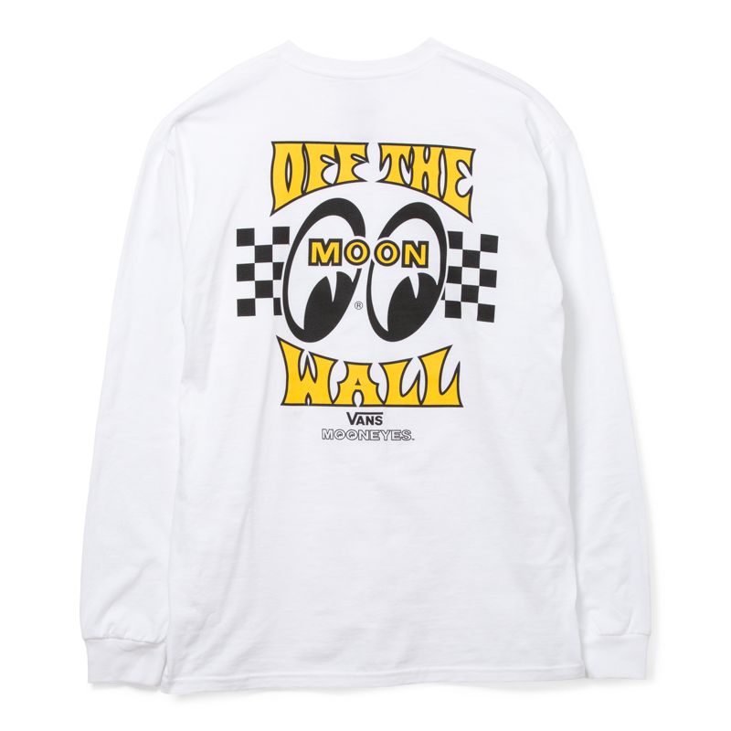 Camiseta Vans Vans X Mooneyes Hombre Blancos | Mexico-AWF206489