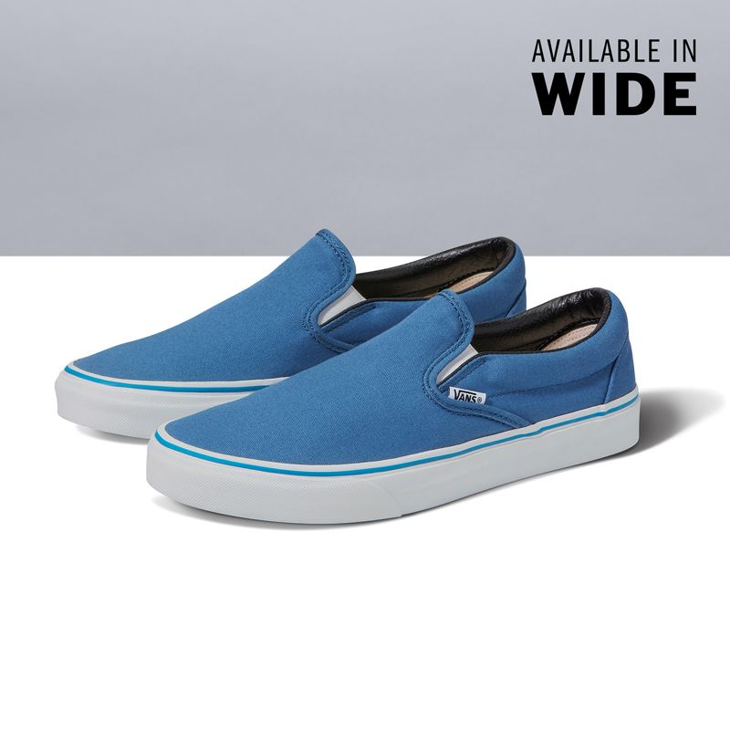 Mocassins Vans Anchos Hombre Azul Marino | Mexico-LMI865703