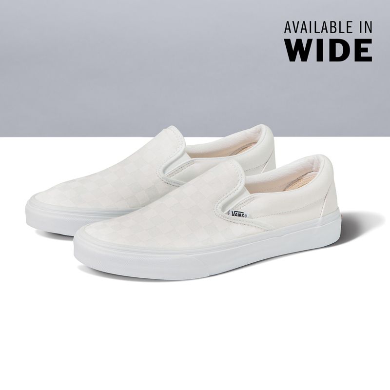 Mocassins Vans Anchos Hombre Blancos | Mexico-BQU265048