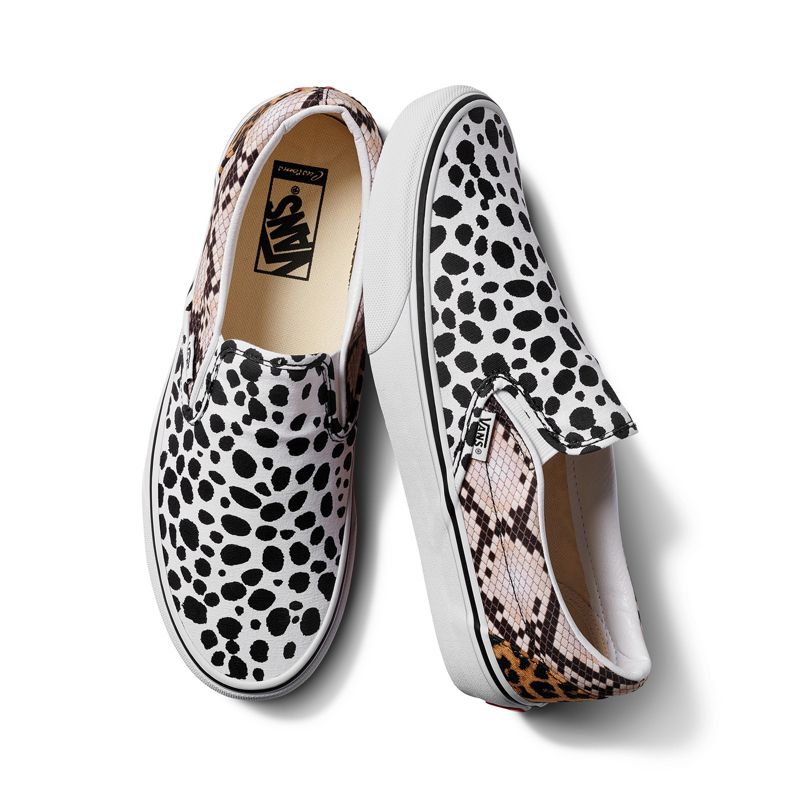 Mocassins Vans Animal Mix Hombre Blancos Negros Serpent | Mexico-KJC485026