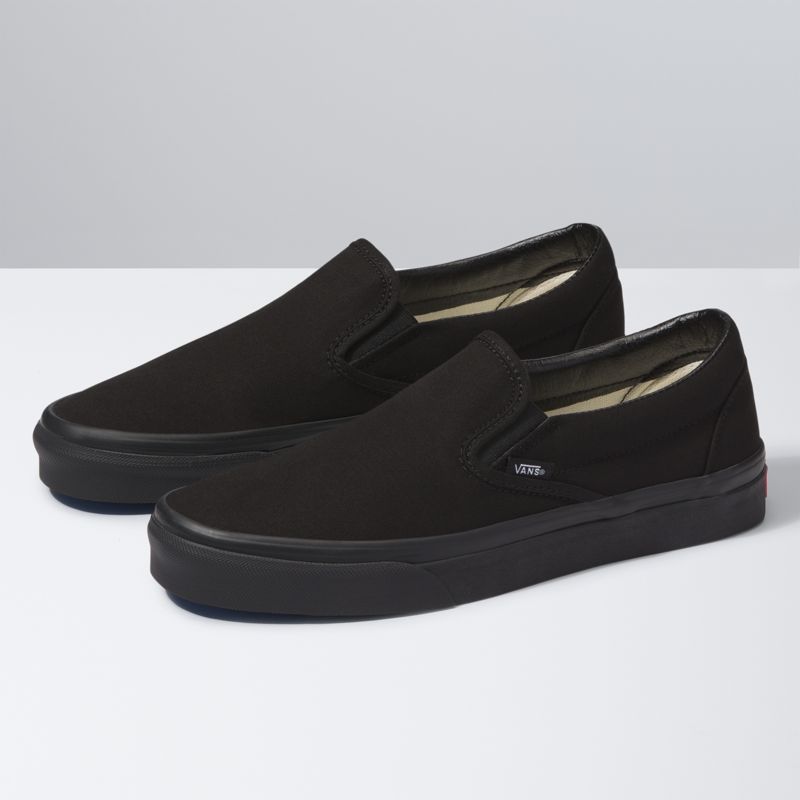 Mocassins Vans Classic Hombre Negros | Mexico-TWP185376