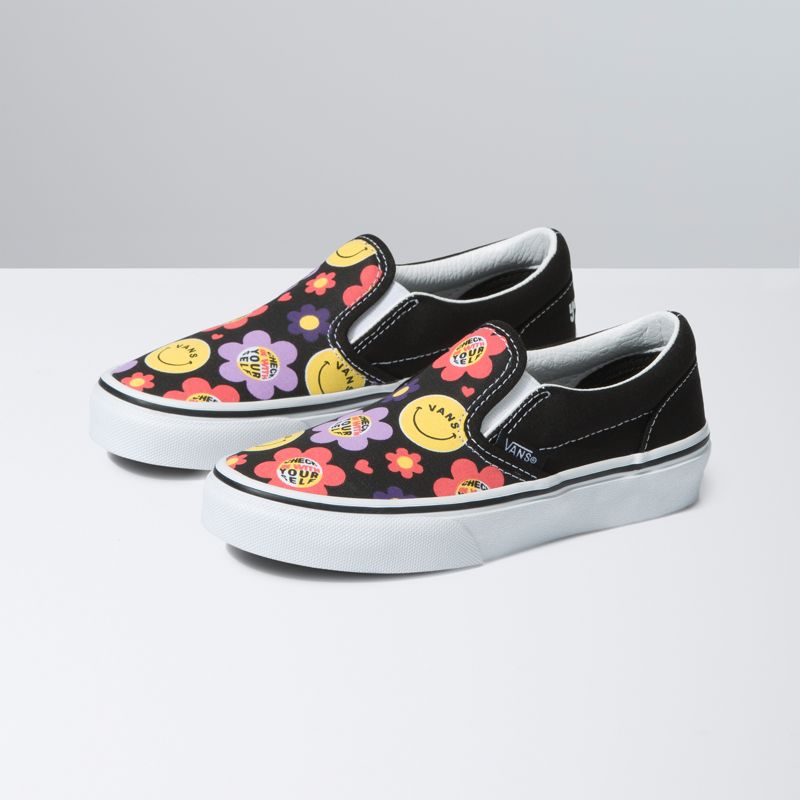 Mocassins Vans Classic Niños Negros | Mexico-KLH278095