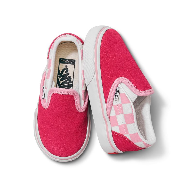 Mocassins Vans Classic Niños Rojos | Mexico-KVC801672