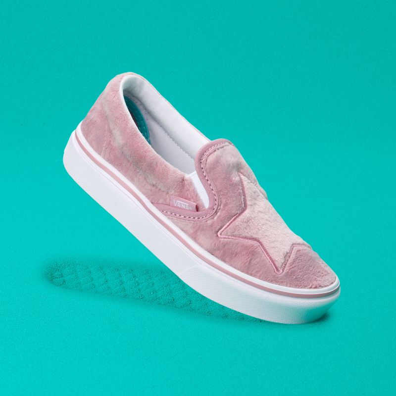 Mocassins Vans ComfyCush Niños Rosas | Mexico-SCM210348