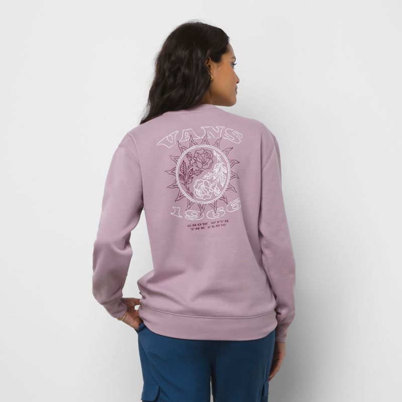 Pullover Vans Balance BFF Mujer Morados Claro | Mexico-CWP549682