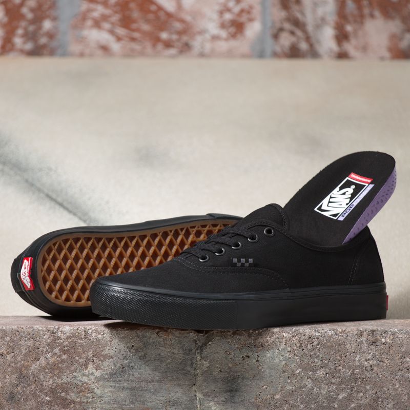 Tenis Skate Vans Authentic Hombre Negros | Mexico-XIS467290