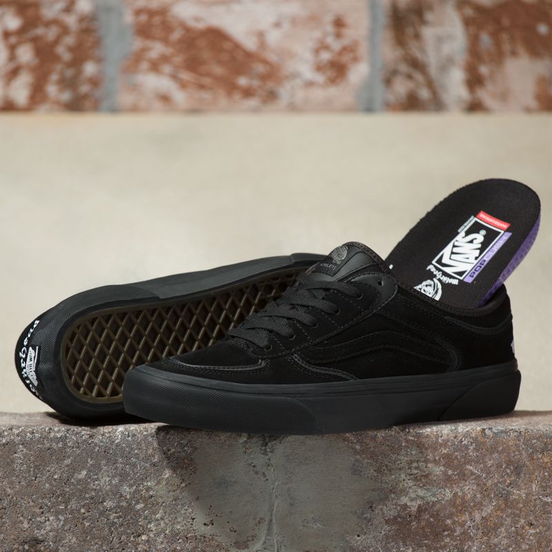 Tenis Skate Vans Vans X Motorhead Rowley Mujer Negros | Mexico-CMZ703196