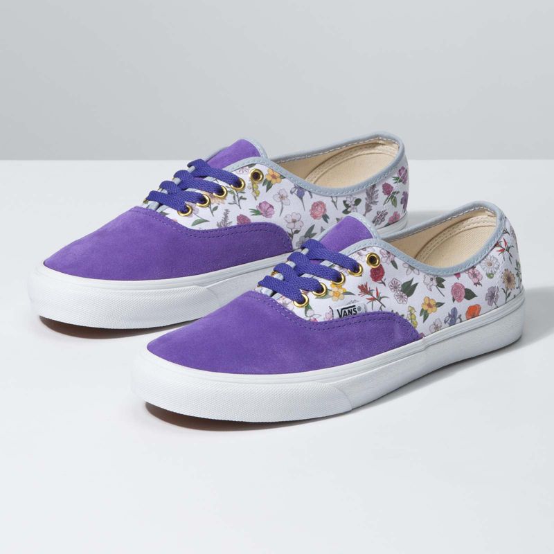 Tenis Vans Authentic Anchos Mujer Flores | Mexico-HYV361058