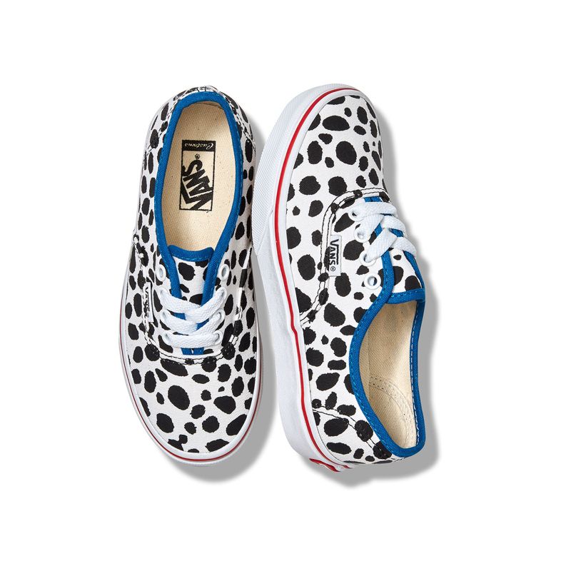 Tenis Vans Authentic Niños Blancos Negros | Mexico-FXN576912