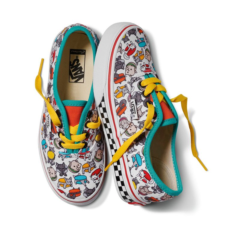 Tenis Vans Macaron Authentic Niños Multicolor | Mexico-ZPN564983