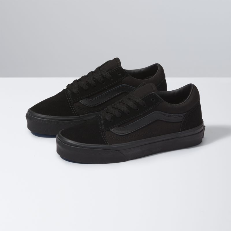 Tenis Vans Old Skool Niños Negros | Mexico-BWY138092