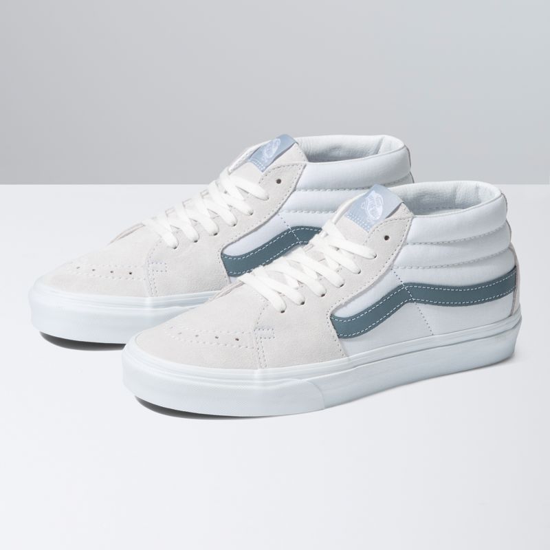 Tenis Vans Sk8-Mid Hombre Grises | Mexico-FIL190678