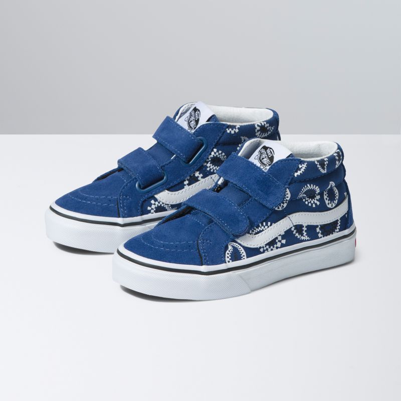 Tenis Vans Sk8-Mid Niños Azul Marino | Mexico-TWV703248