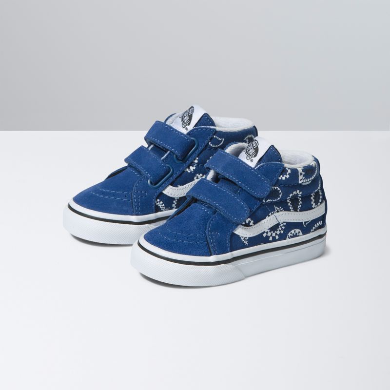 Tenis Vans Sk8-Mid Reissue V Niños Azul Marino | Mexico-VZO185369