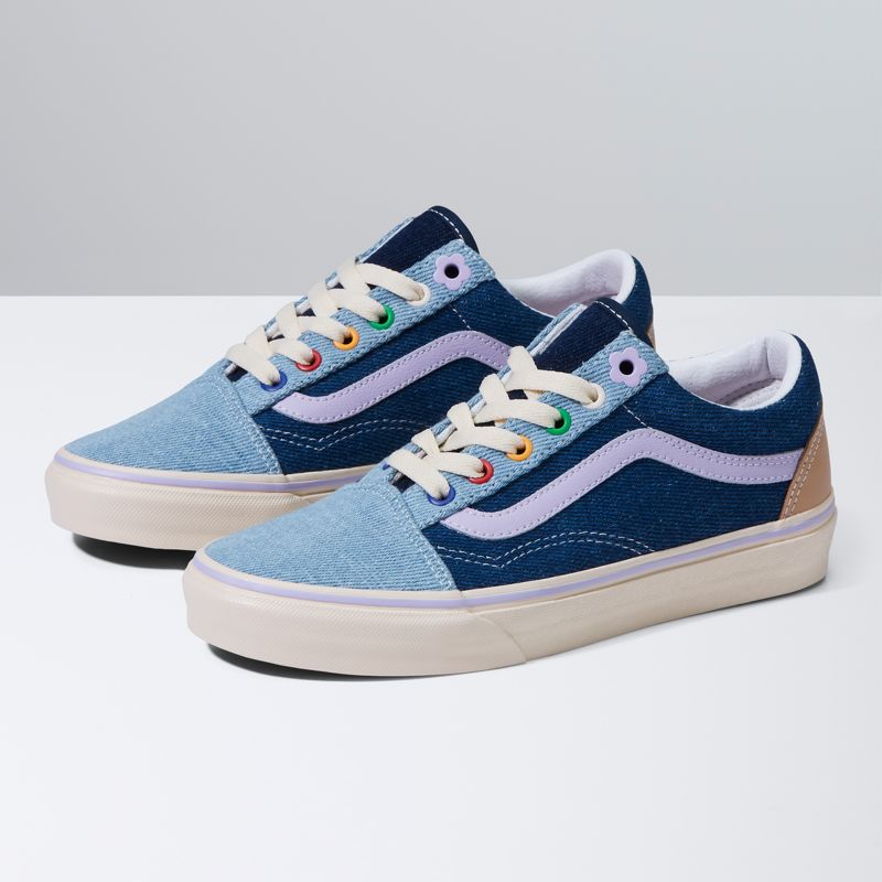 Tenis Vans Vans X EM on Holiday Old Skool Hombre Multicolor Blancos | Mexico-HXU239517