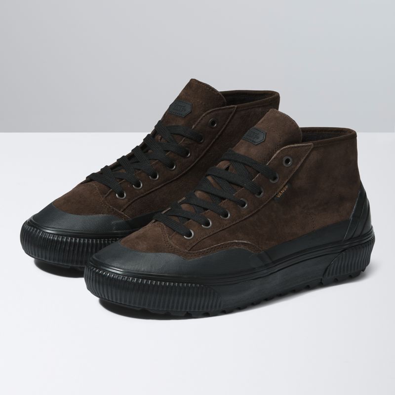 Zapatos de Agua Vans Destruct Mid MTE-1 Mujer Cafes Negros | Mexico-FJC208913